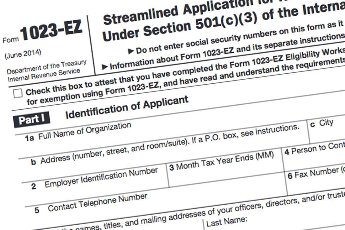 What Is Form 1023-EZ? - Foundation Group®