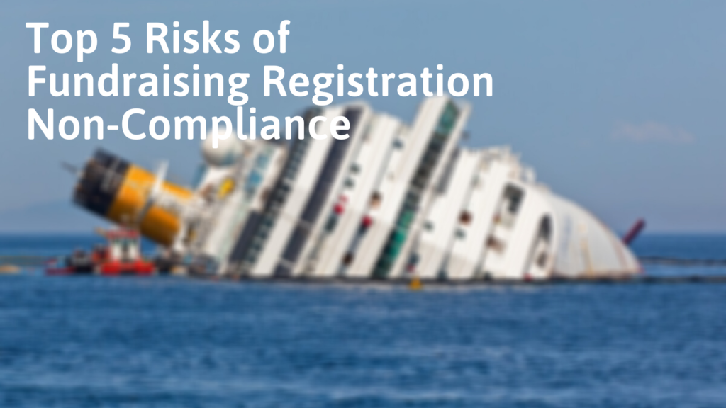 fundraising registration non-compliance