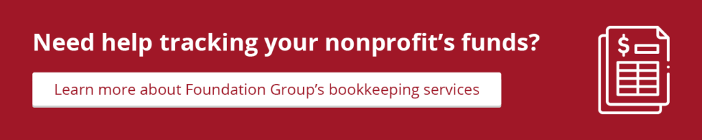 Click this graphic to learn more about Foundation Group’s bookkeeping services.