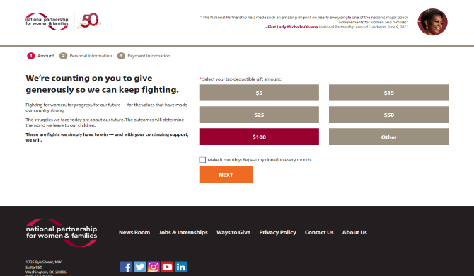 4 Top Nonprofit Websites and What We Can Learn From Them - National Partnership for Women & Families 4 Top Nonprofit Websites and What We Can Learn From Them - National Partnership for Women & Families