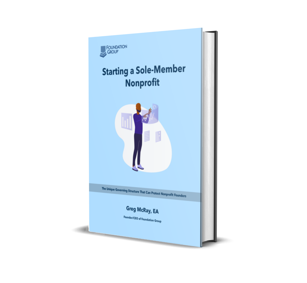 Sole Member Nonprofit E-Book