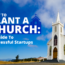 A church next to the title of the article, which is How to Plant a Church: A Guide To Successful Startups.